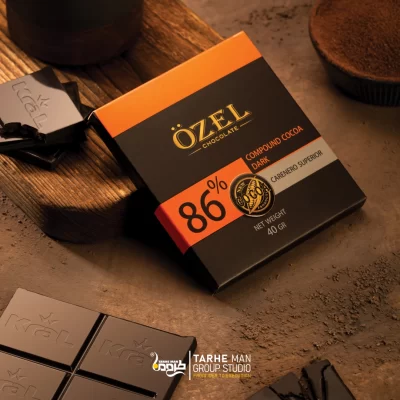 عکاسی تبلیغاتی از شکلات اوزل