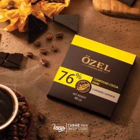 عکاسی تبلیغاتی از غرفه شکلات اوزل در نمایشگاه
